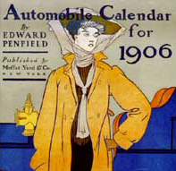 Automobile calendar for 1906